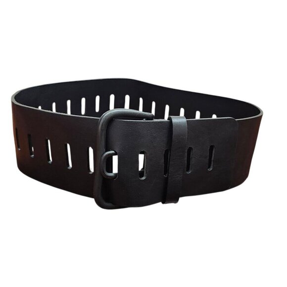 Brave Willa Bridle Black Leather Women\'s Belt Size 30 main image 5